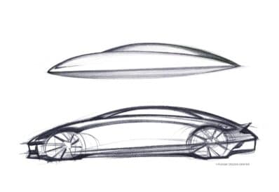Hyundai Ioniq 6 Concept Teaser