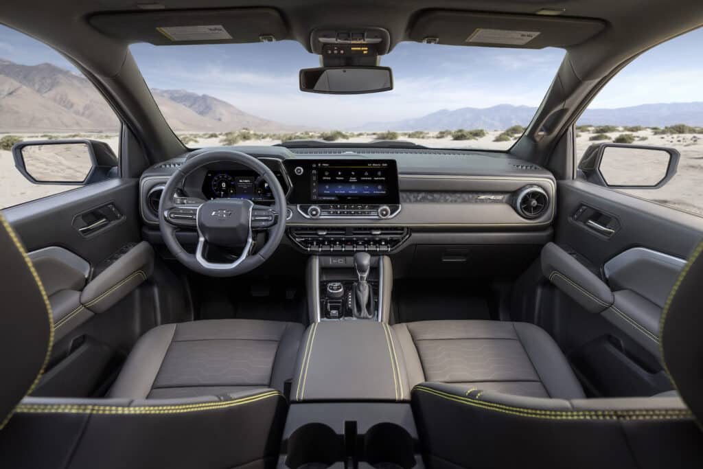 2023 Chevy Colorado ZR2 interior REL