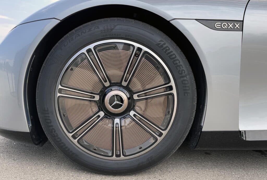 Mercedes-Benz EQXX - wheel detail