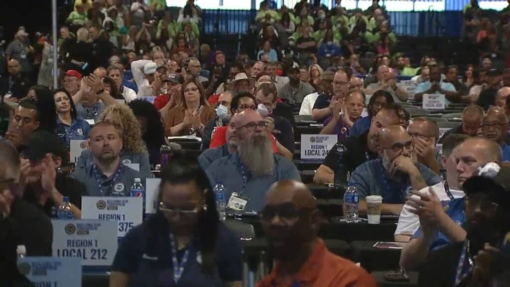 UAW 38th convention attendees