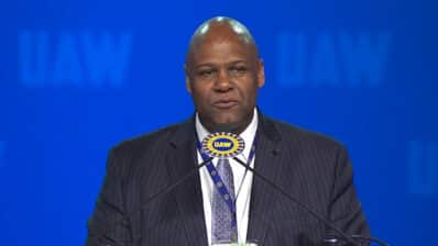 UAW President Curry at 38th convention
