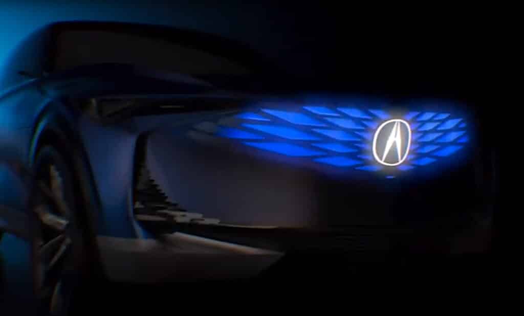 Acura EV concept grille REL