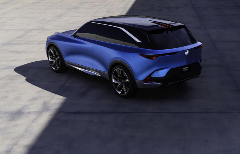 Acura Precision EV Concept rear shadow REL