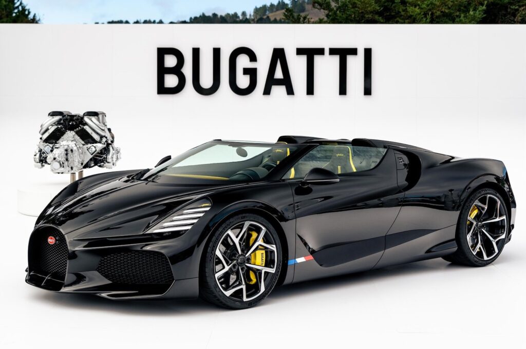 Bugatti Mistral debut at Pebble 2022