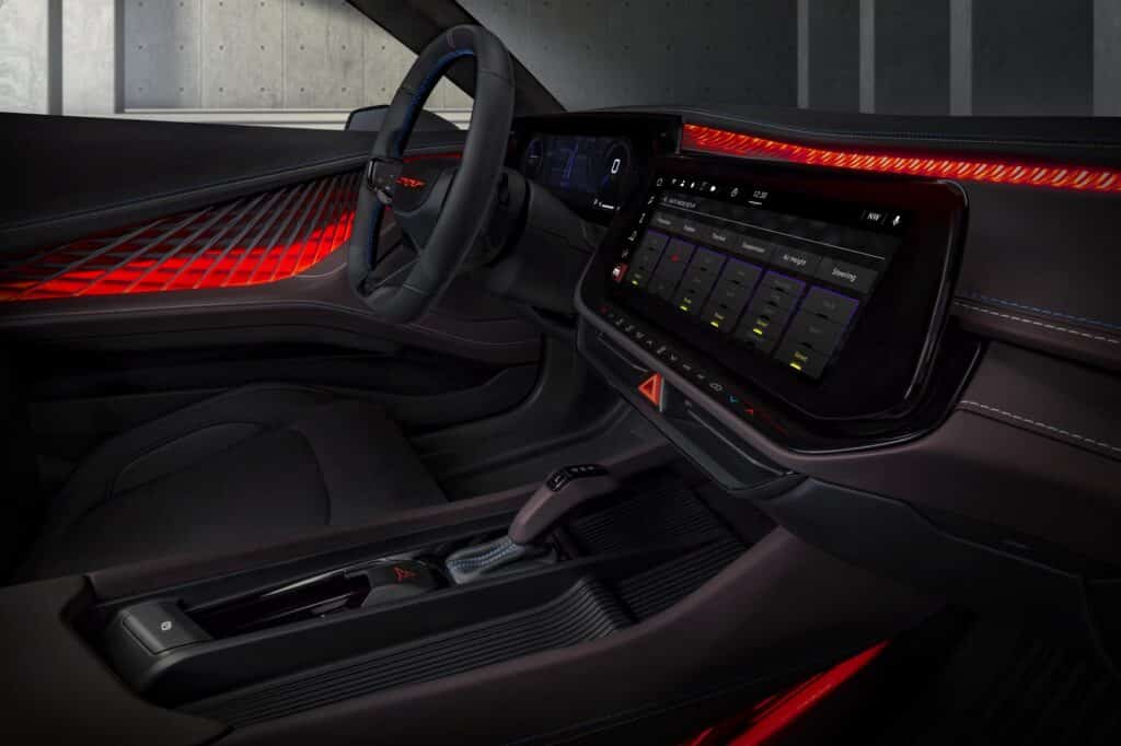 Dodge Charger Daytona SRT Concept instrument cluster and steering wheel REL