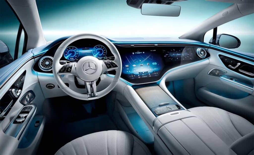 2023 Mercedes EQE 350 - interior REL