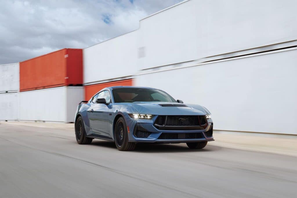2024 Ford Mustang GT - front 3-4 driving