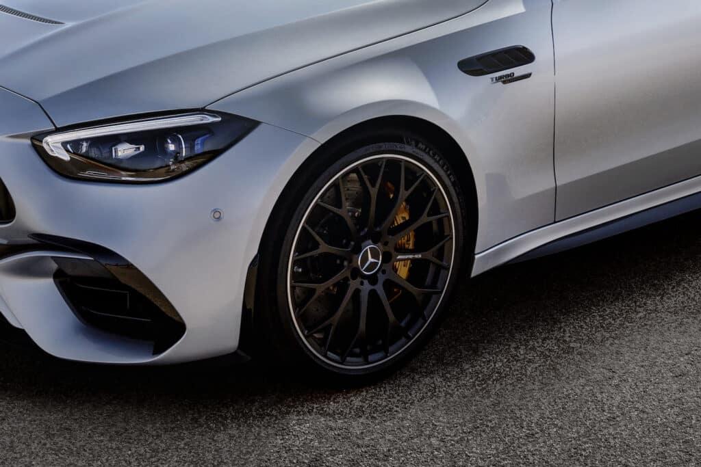 2024 Mercedes-AMG C 63 S E wheel and brakes REL