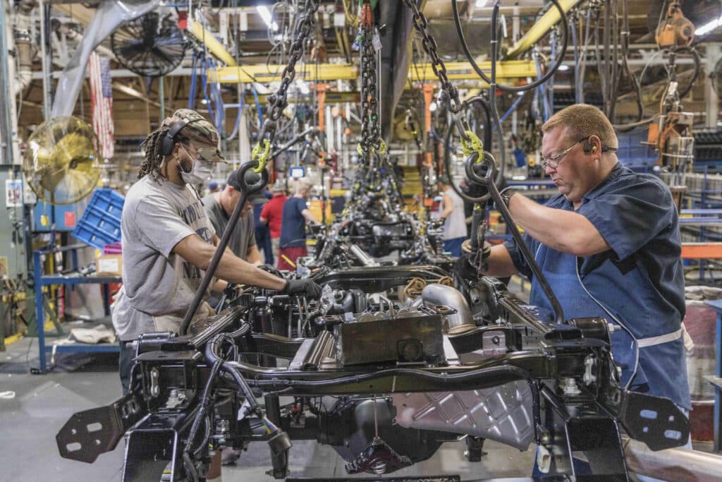Ford Kentucky Truck Plant assembly line REL