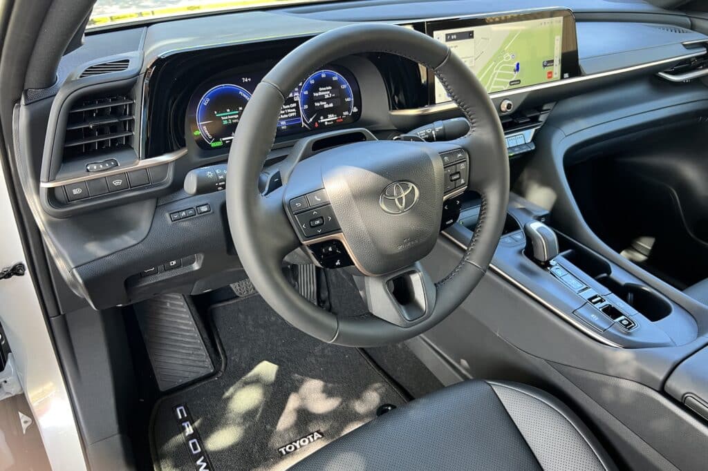 2023 Toyota Crown cockpit