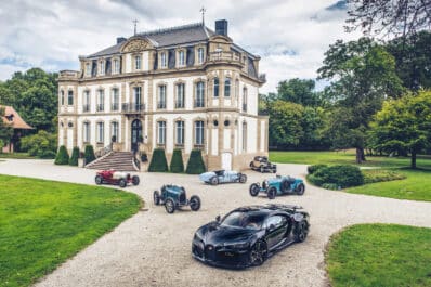 Matti's Bugatti collection at Chateau Saint Jean