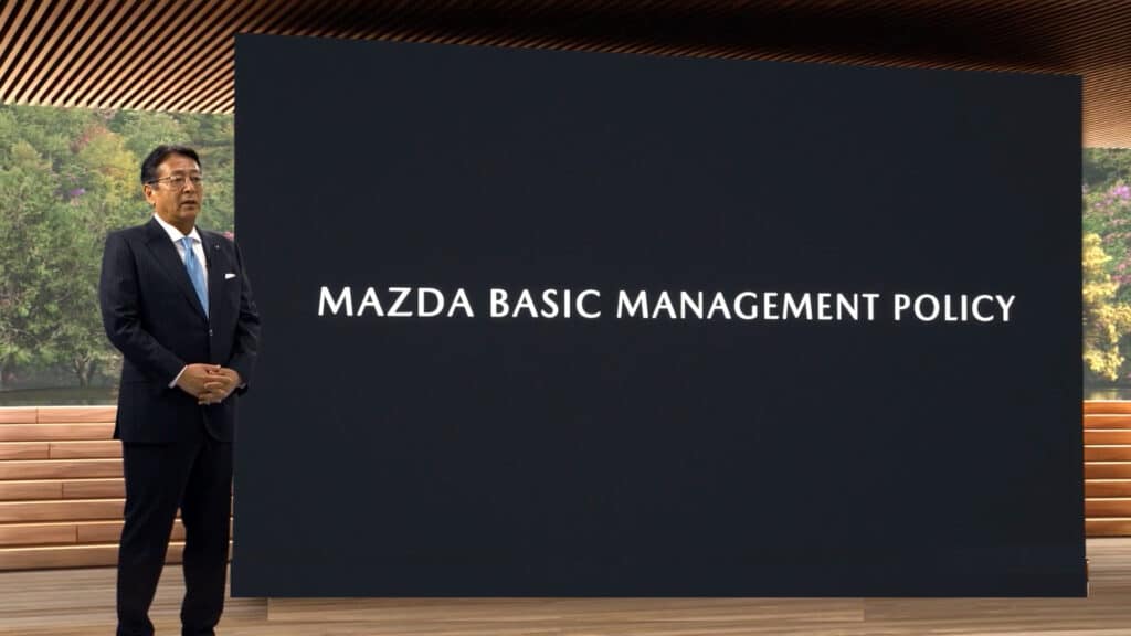 Mazda CEO talks change 11-22