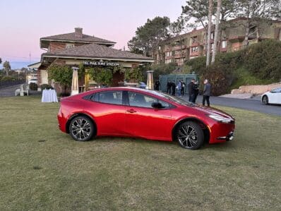 2023 Toyota Prius - red with station