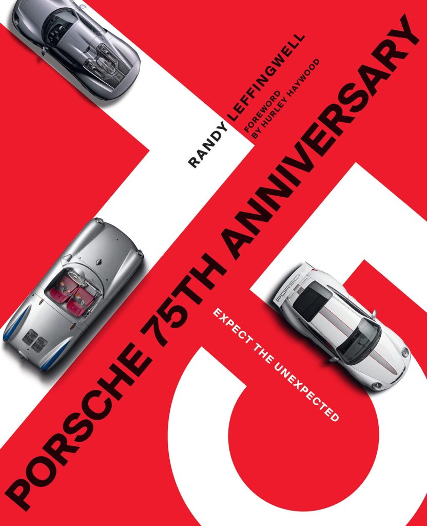 Porsche 75th anniversary book cover