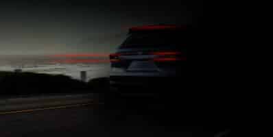 Toyota Grand Highlander tail light teaser REL