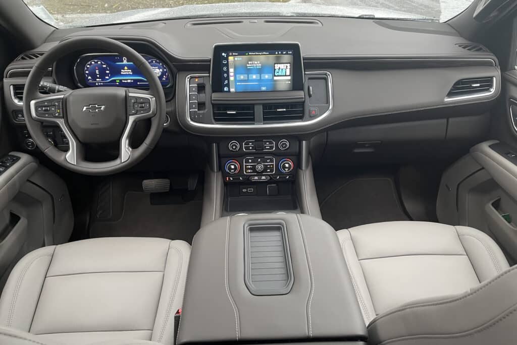 2023 Chevy Suburban Z71 interior