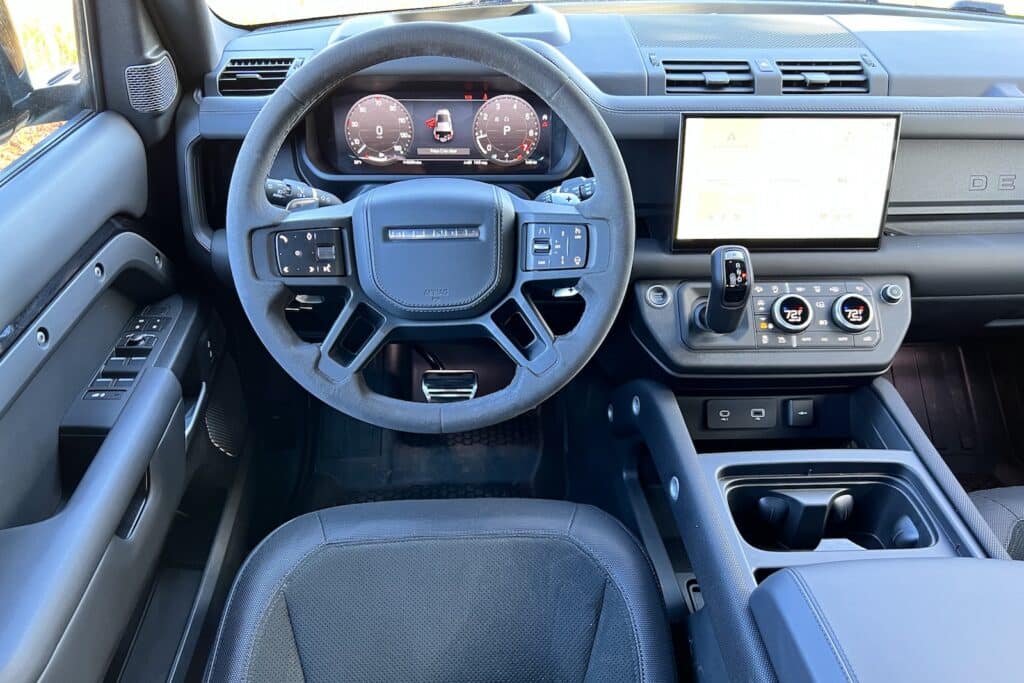 2023 Land Rover Defender 110 V-8 interior