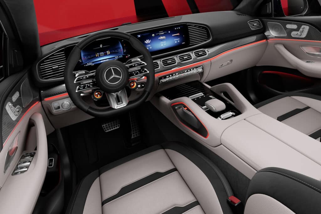 2024 Mercedes-AMG GLE 53 Coupé interior REL