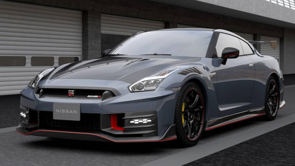 2024 Nissan GT-R Nismo front 3-4 REL