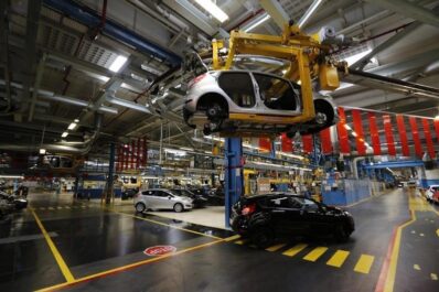Ford Cologne assembly line