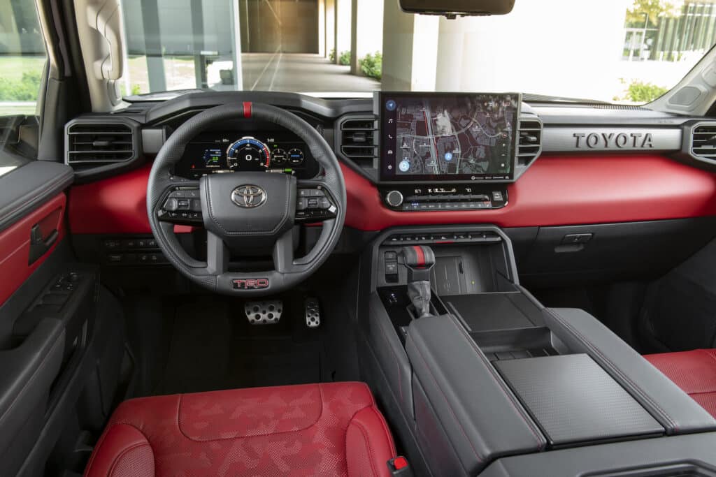 2023 Toyota Sequoia TRD Pro interior REL