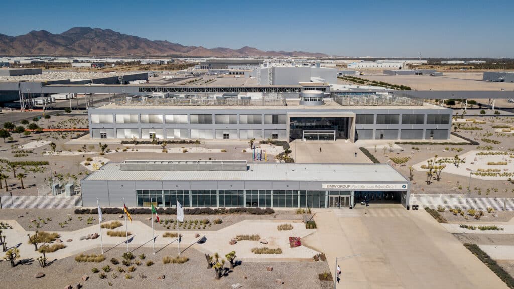 BMW's San Luis Potosi plant 2023 exterior REL