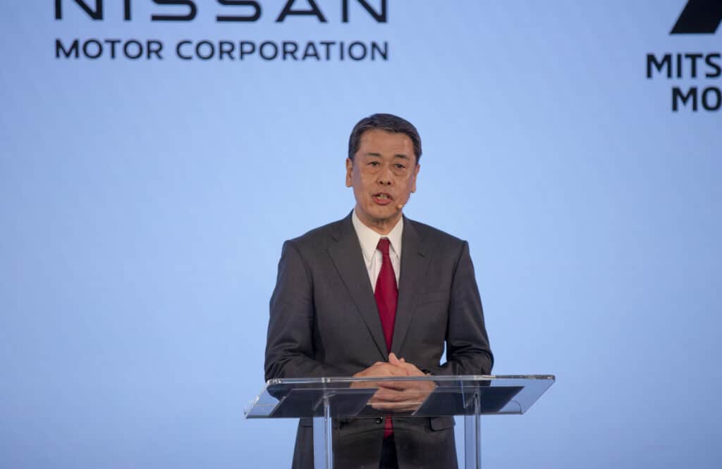 Nissan CEO Uchida deal signing REL