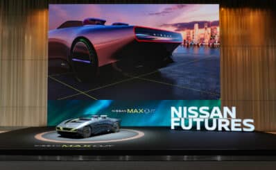 Nissan Futures Japan Max Out display REL