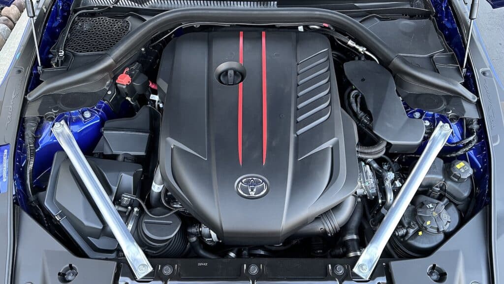 2023 Toyota GR Supra 3.0 manual engine