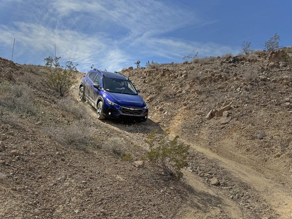 2024 Subaru Crosstrek - downhill off-road v1
