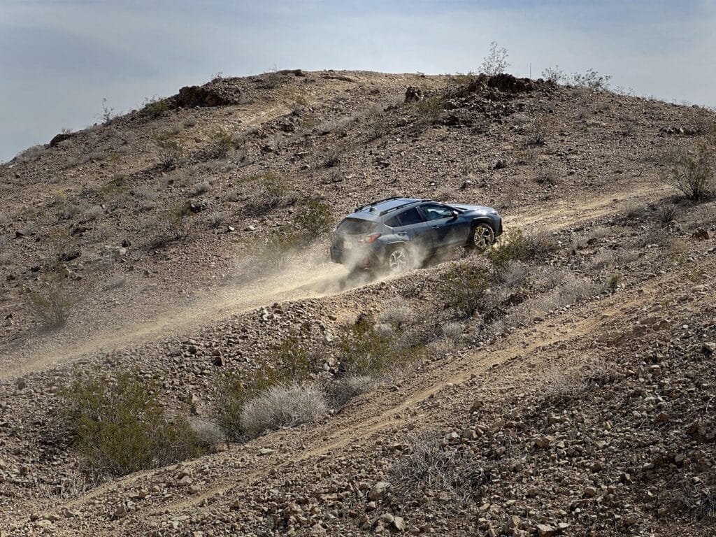 2024 Subaru Crosstrek - uphill off-road v1