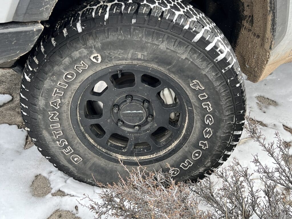 Firestone Destination tires snow