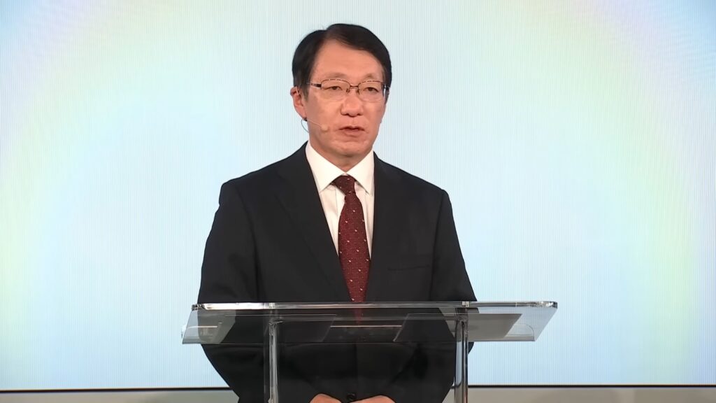 Mitsubishi CEO Takao Kato at Alliance event 2023