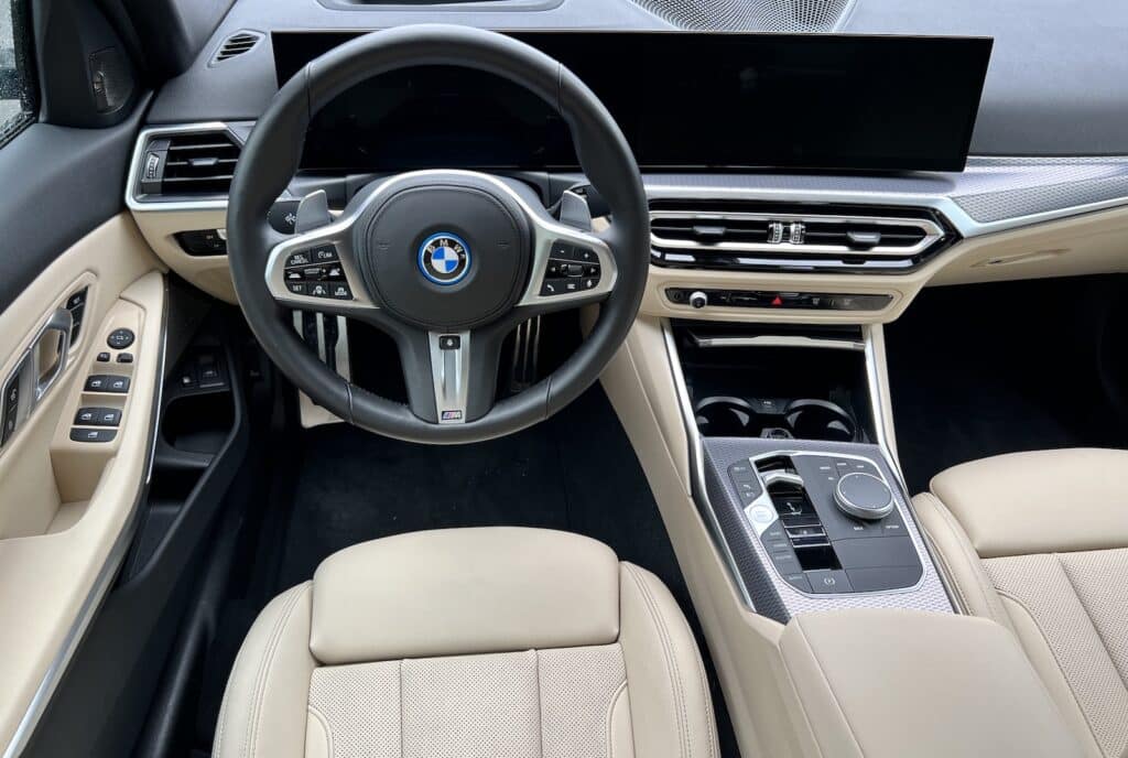 2023 BMW 330e cockpit