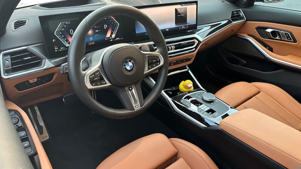 2023 BMW 330i cockpit