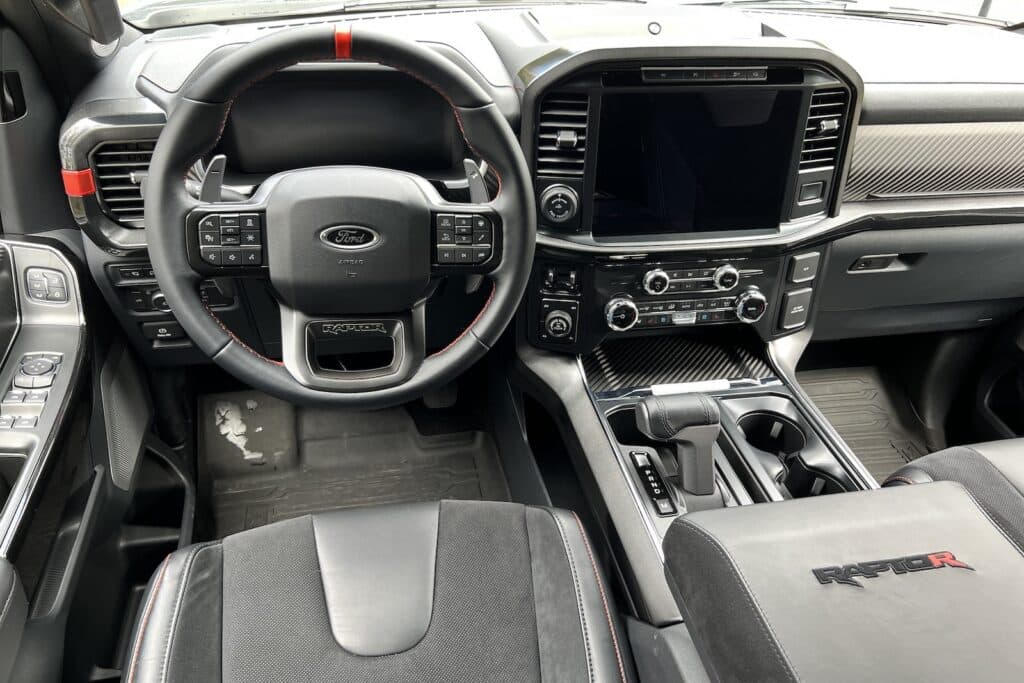 2023 Ford F-150 Raptor R interior