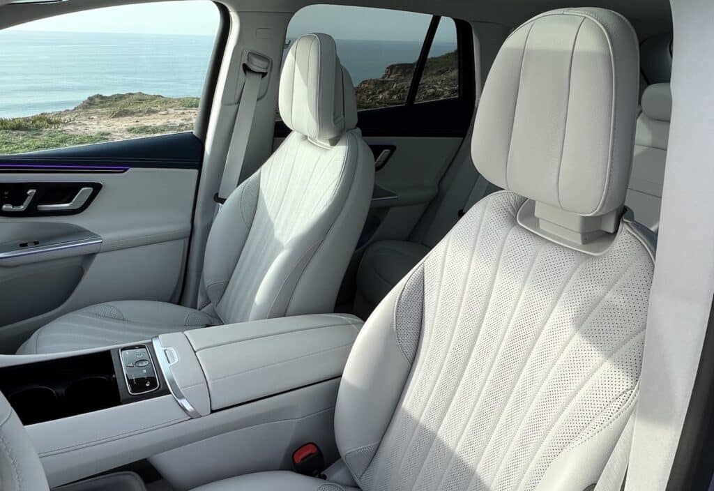 2023 Mercedes-Benz EQE 500 4Matic SUV front seats