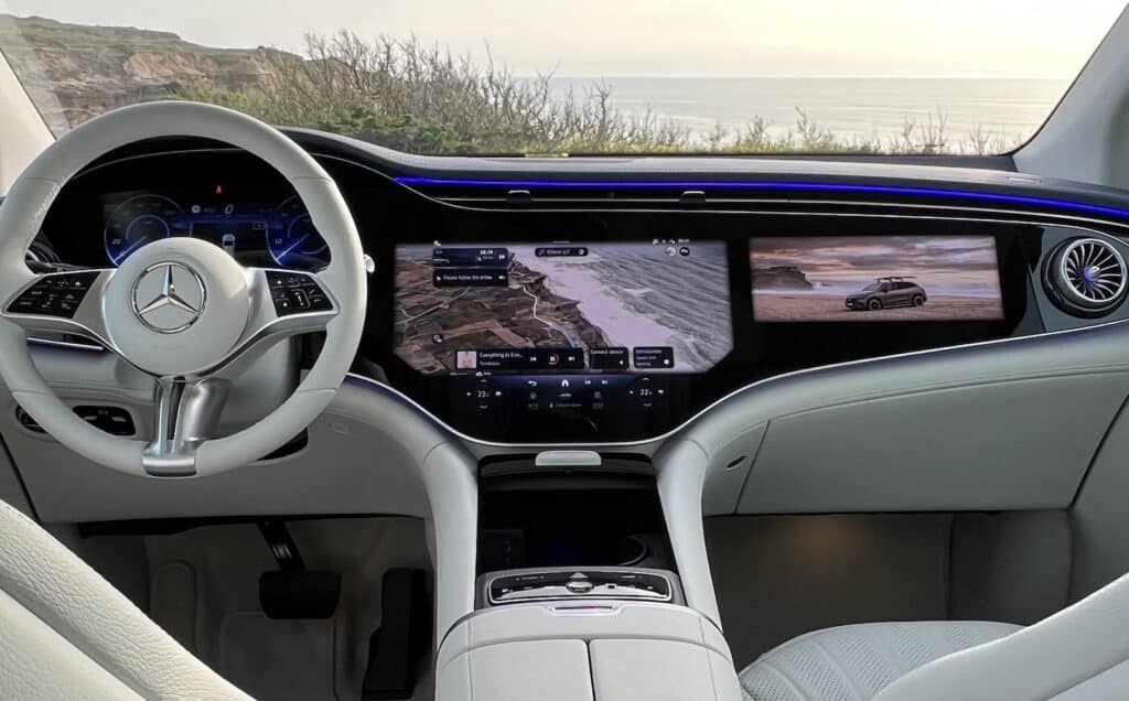 2023 Mercedes-Benz EQE 500 4Matic interior