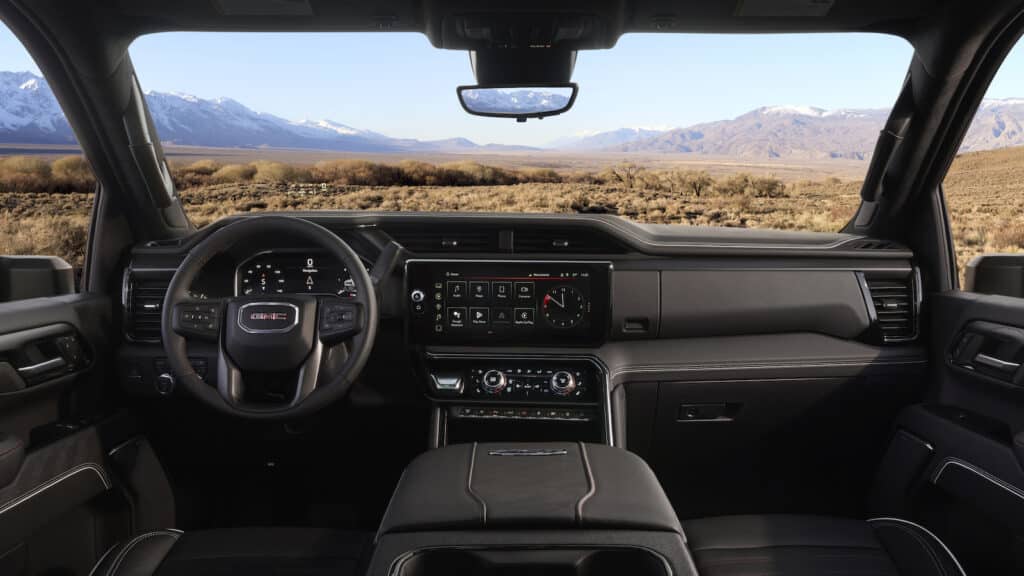 2024 GMC Sierra HD AT4X interior REL