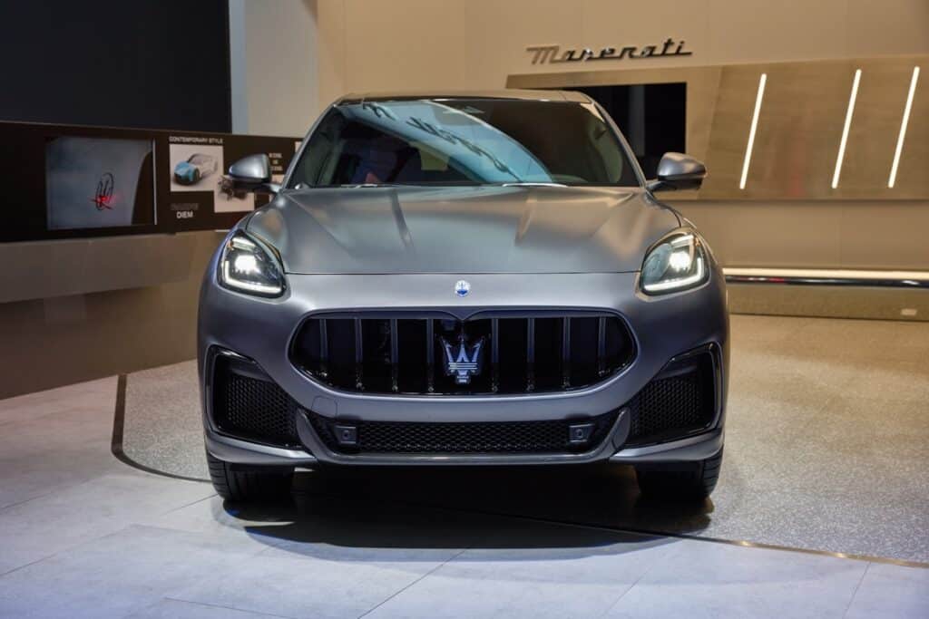 Maserati Grecale Folgore nose Auto Shanghai 2023
