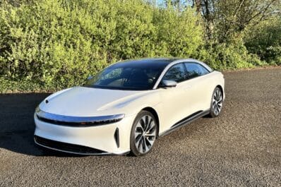 2023 Lucid Air Grand Touring front 3-4 best