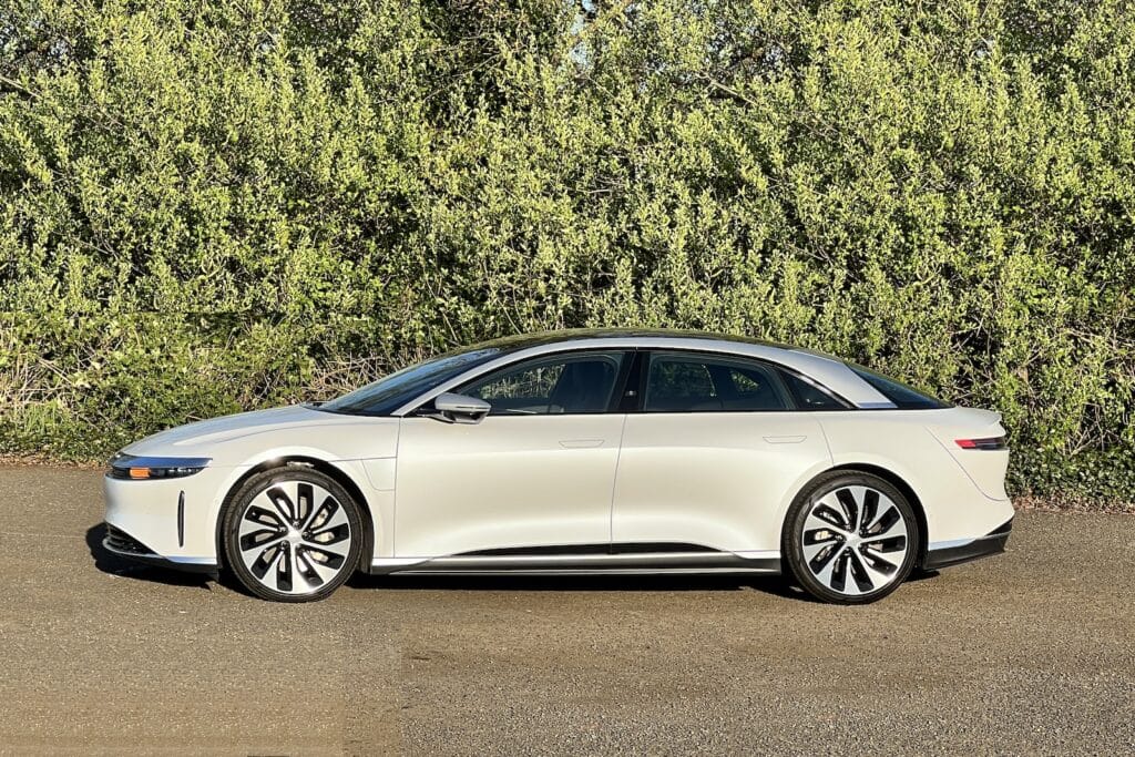2023 Lucid Air Grand Touring side