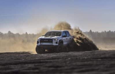 2024 Chevrolet Colorado ZR2 Bison - racing in sand