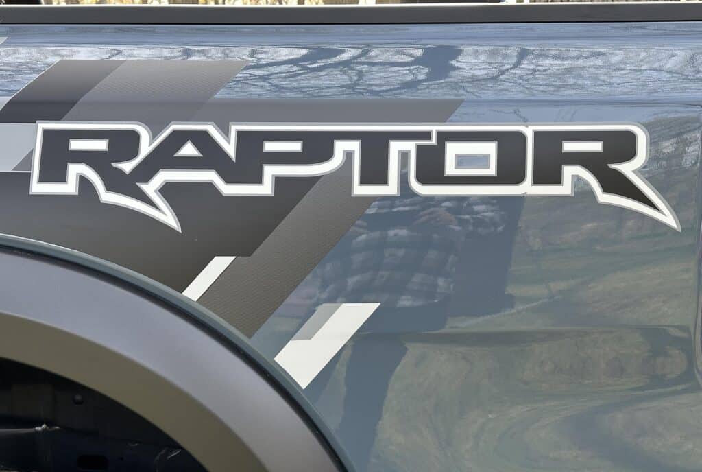 2024 Ford Ranger Raptor - badge v2 - PAE