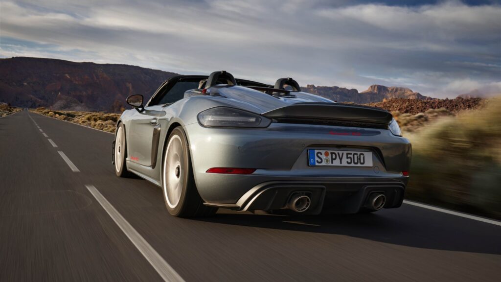 Porsche Unveils 2024 Porsche 718 Spyder RS - The Detroit Bureau