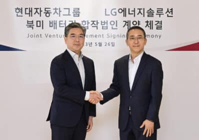 Hyundai and LGES handshake for GA battery plant REL