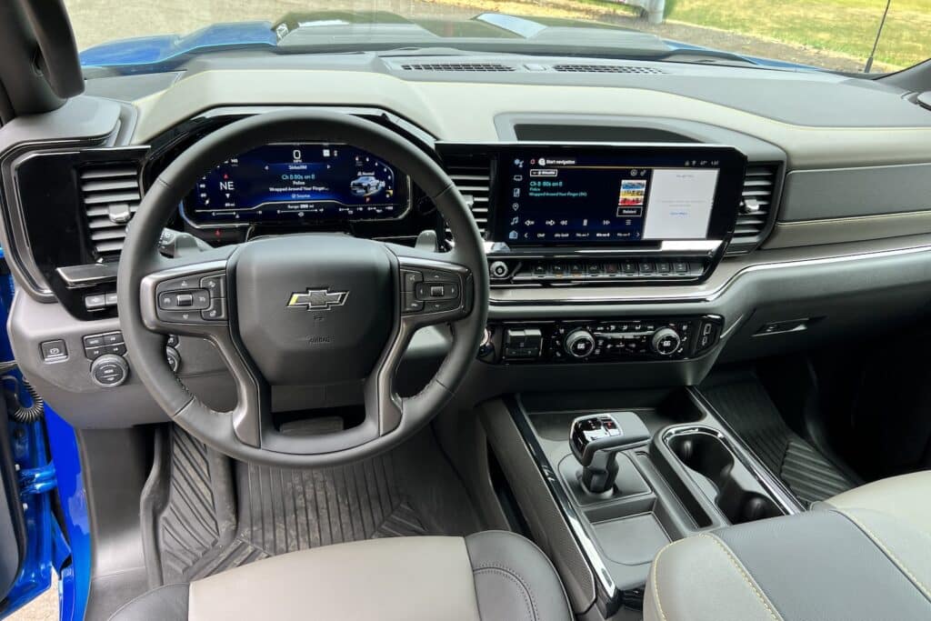 2023 Chevrolet Silverado ZR Bison interior