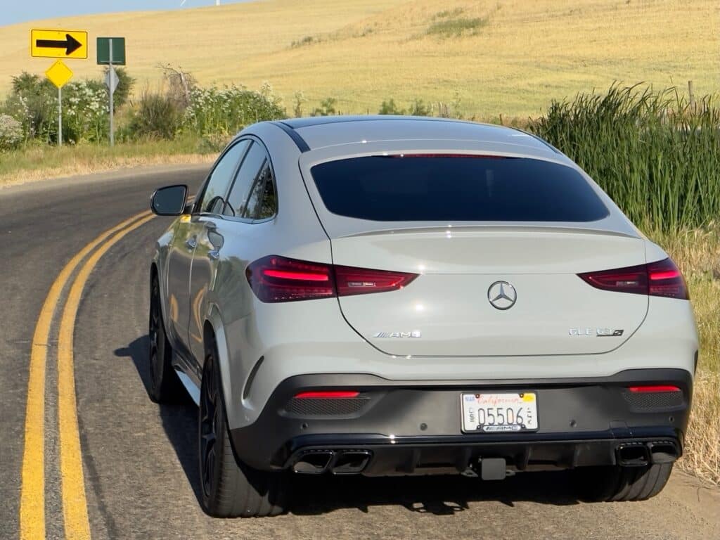 2023 Mercedes-AMG GLE 63 S Coupe rear 3-4