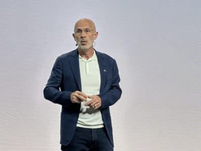Volvo CEO Rowan in Milan 2023