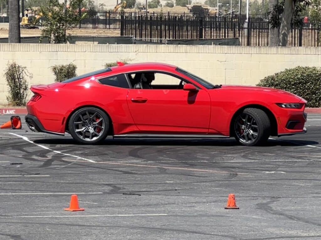 2024 Ford Mustang EcoBoost - on drift course side